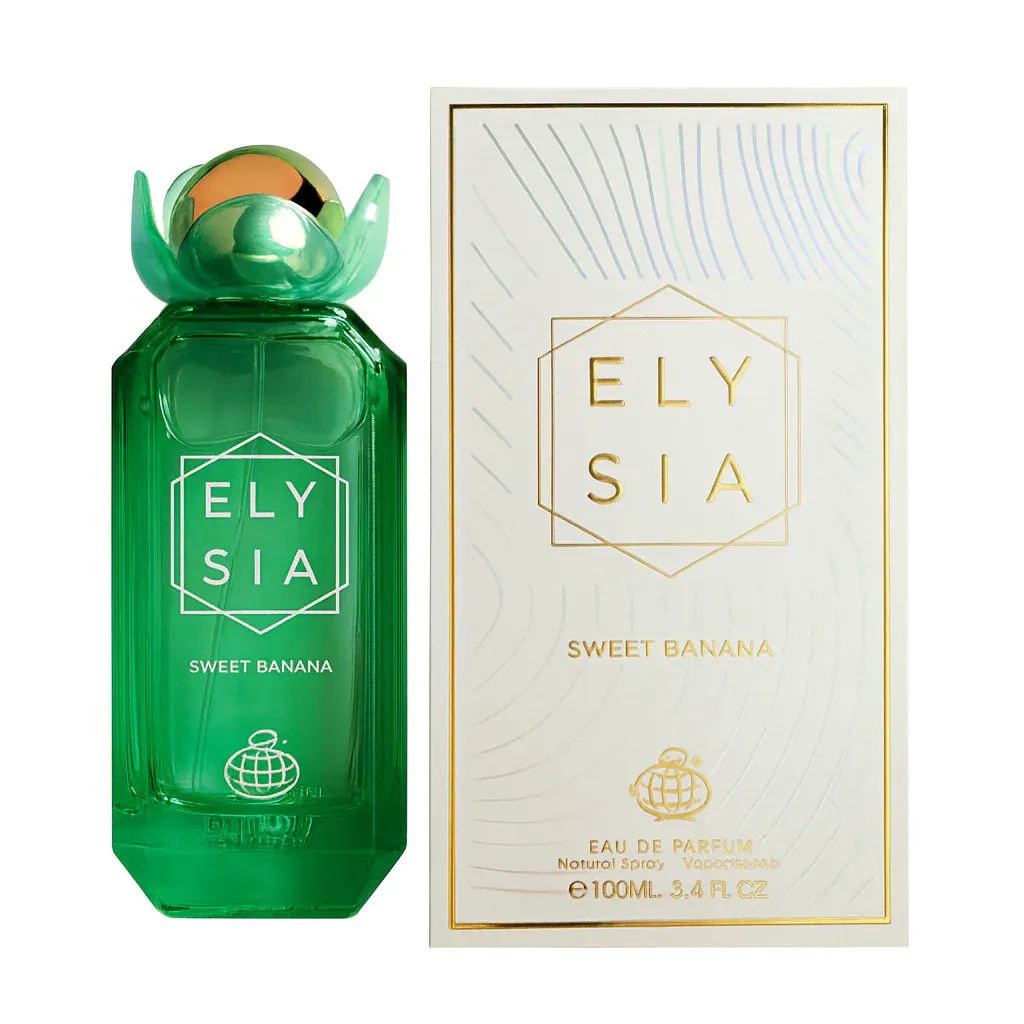 Парфюм Fragrance World Elysia Sweet Banana Eau de Parfum, 100 мл, Унисекс