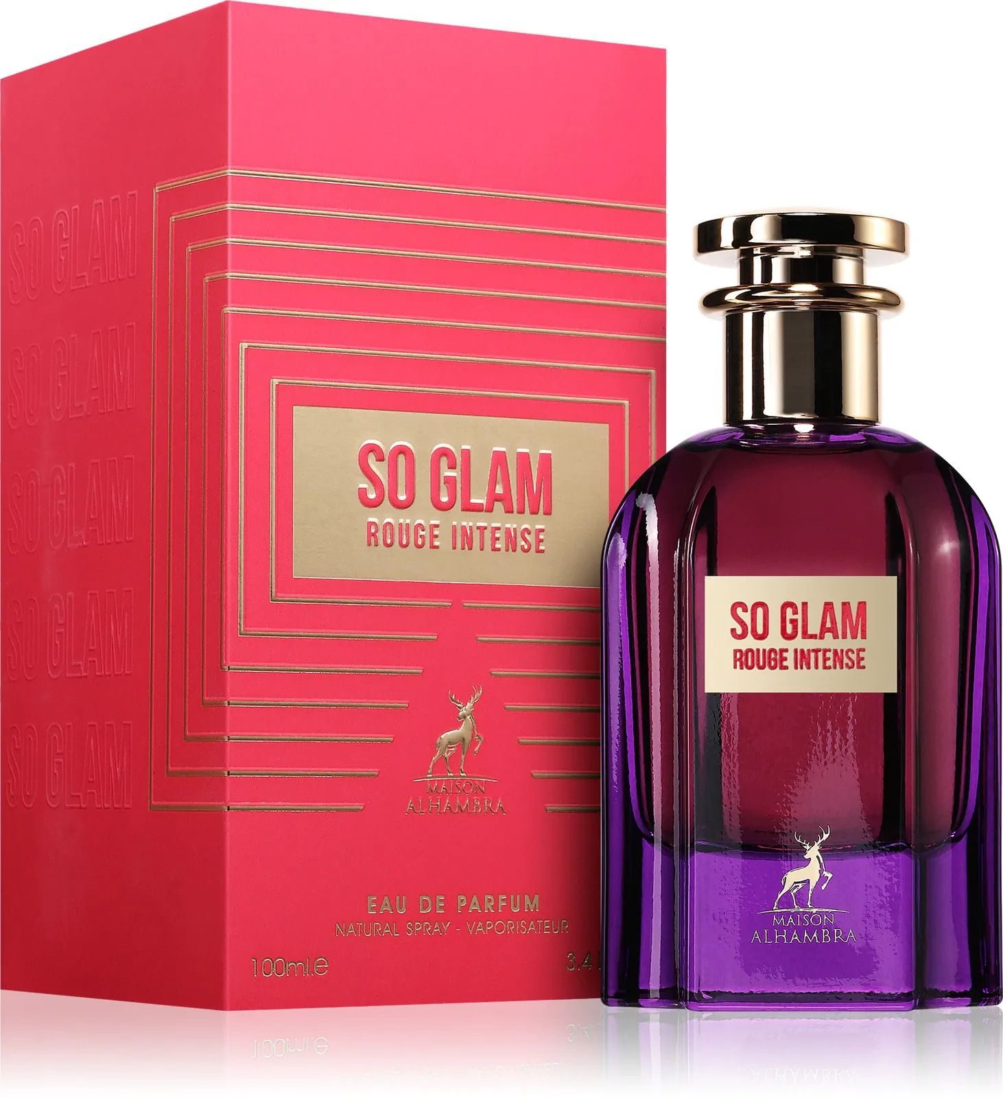 Парфюм Maison Alhambra So Glam Rouge Intense EDP 100мл Женски