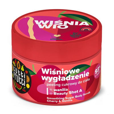 Захарен скраб за тяло Farmona Tutti Frutti Cherry & Vanilla, 300g